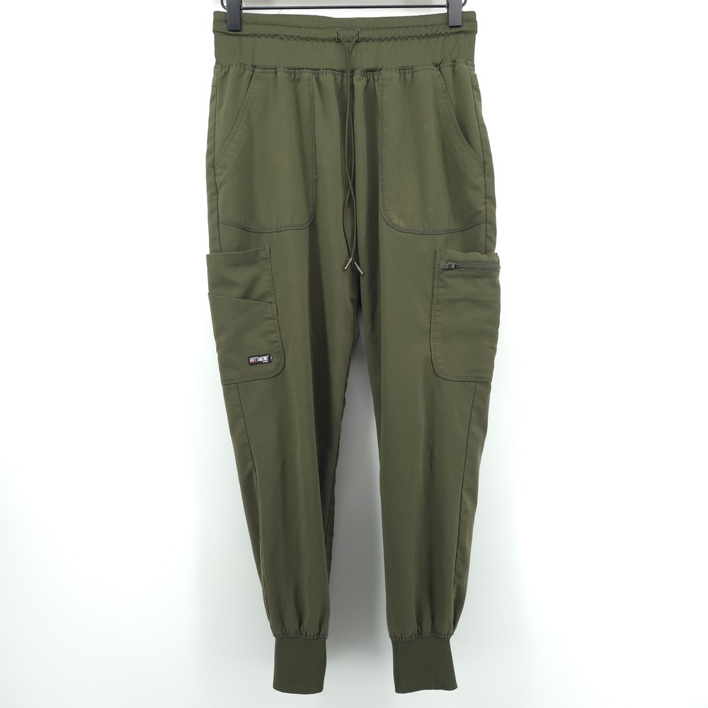 Grey's Anatomy Barco Women Scrub Joggers SP Green Cargo Pants GRS871